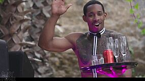 French blonde gets wild on a luxury swinger party with intense action