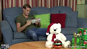 Gorgeous gay ryan raz masturbates big cock