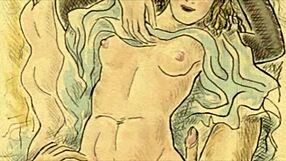 vintage erotic drawings bring old-school charm to life