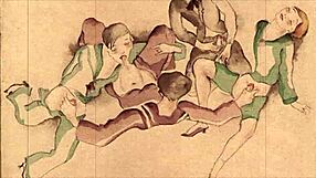 vintage erotic illustration with classic charm