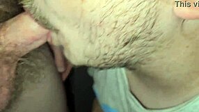 gay blowjob session with intense sucking