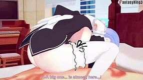 Rem Maid Fucked Hard Ahegao POV