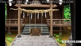 Busty Hentai Heroine Meets Forbidden Cock