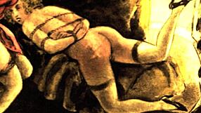 Eski erotik sanat koleksiyonu