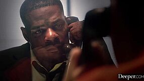 Anna Claire Clouds begs for every inch of his monster cock. She gets handcuffed for deeper blowjob.