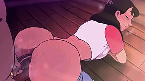 nani pelekai gets anal in hentai with lilo