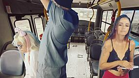 Worker exposes himself and gropes women on public bus