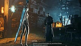 18 Soulstice nude Briar gameplay part 1 - decent