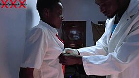 In reproduction class, teacher's big cock enters student's wet pussy