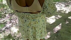 Fucking under the public park bridge