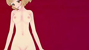 Hibiki Tachibana And Laura Bodewig In Intense Futanari Sex?