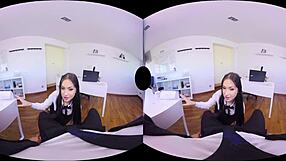 3D virtual reality porn with a secretarial theme