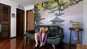 Juicy Big Ass Slut Wants Double Penetration, So I Loosen Her Tight Ass!