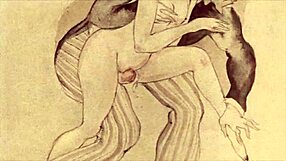 vintage erotic illustration with classic charm