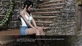 pine falls 16 with big tits in game