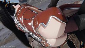 Eve from Stellar Blade Fucked Hard by Huge Dick in Loop