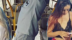 Worker exposes himself and gropes women on public bus