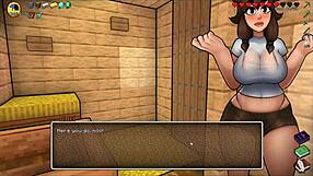 Hornycraft Parody Hentai Game Pornplay EP 48 PUBLIC CREAMPIE In The Crowd.