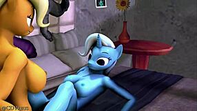 Mlp - Trixie Compilation Part 2 in Wild 3D Action