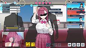 Investigator Lina In JK Uniform And Blindfold