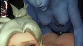 I watch overwatch nsfw animation with hentai scenes, oops typo