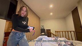 POV Step Sister Discovers Anal Obsession and Joins In