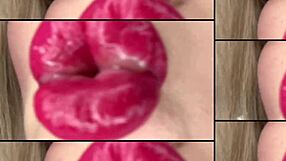 Secret lips obsession with huge goddess in lingerie 😍