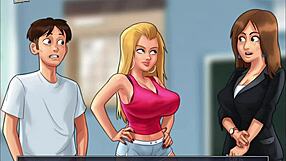 casual playthrough of summertime saga 125