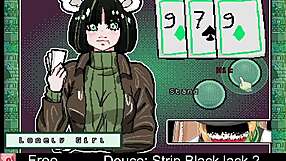 i play deuce strip blackjack 2, ripping clothes in erotic striptease