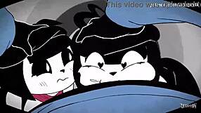 Mime y Dash de Derpixon en acción hentai 4K