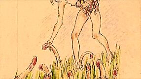 vintage erotic illustration with classic charm