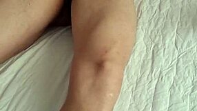 I stroke my monster cock