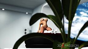 earth orbit sci-fi sex android toys with hot young blonde