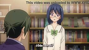 Nobunaga-Sensei No Osanazuma Sucking Big Tits In Hentai Anime