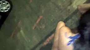 teen fucks friends on street after party