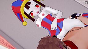 Pomni Drops Towel For Uncensored Fucking In Amazing Hentai Parody