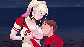 Big tits and a big cock in a naughty game