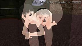 Leo anime girl strips in gravure