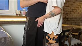 I brought this sweet guy over, gave a juicy blowjob, got him to orgasm, ya know!