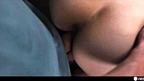 stunning blonde doctor gets used hard, begging for cock in a frozen time creampie