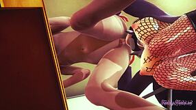 Boruto naruto hentai 3d- himawari & hinata cunnilingus with squirting - japanese manga anime porn