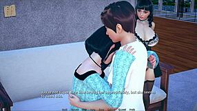 Polyturnon 4 featuring sexy hentai tits and 3d outfits