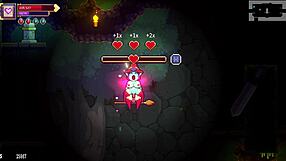 スカーレット・メイデンの実況プレイ パート2 横スクロのローグライク2階層ボスまで攻略開始！