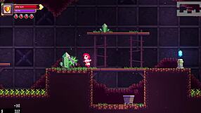 スカーレット・メイデンの実況プレイ パート2 横スクロのローグライク2階層ボスまで攻略開始！