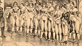 Vintage erotické kresby předvádějí nadčasové smyslné umění v retro anime stylu pro fanoušky