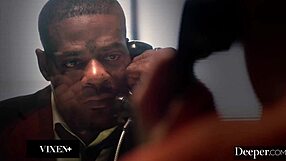 Anna Claire Clouds begs for every inch of his monster cock. She gets handcuffed for deeper blowjob.