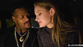 Vixenplus super model shakes with excitement for bbc