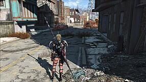 i explore fallout 4 with katsu in the commonwealth, a blonde cartoon anime hentai adventure