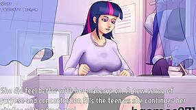 wow, airhead academy part 1 with hot anime sex scenes!