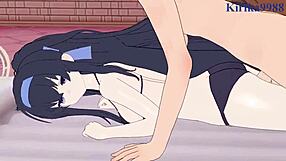 asuma toki and kozeki ui in intense blue archive hentai sex